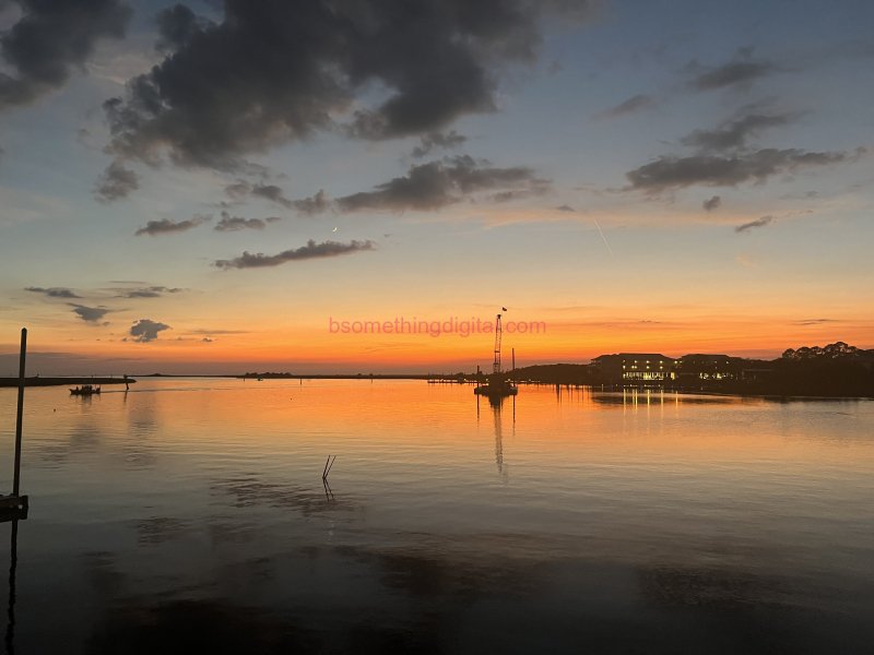 Steinhatchee Florida sunset