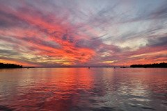 River sunset