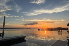 Marina sunset