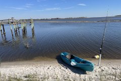 Kyak fishing and Osprey